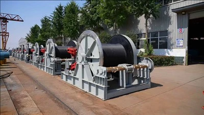 Slipway Winch For Pulling Boats